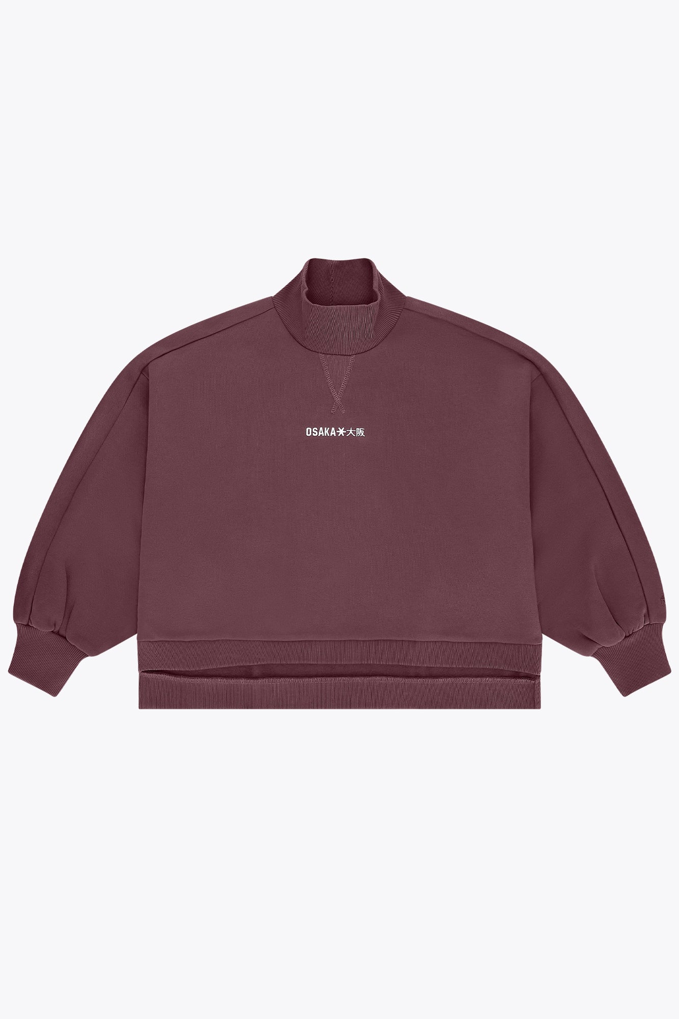 osaka-women-mockneck-sweater-peppercorn-maglione-oversize image 1