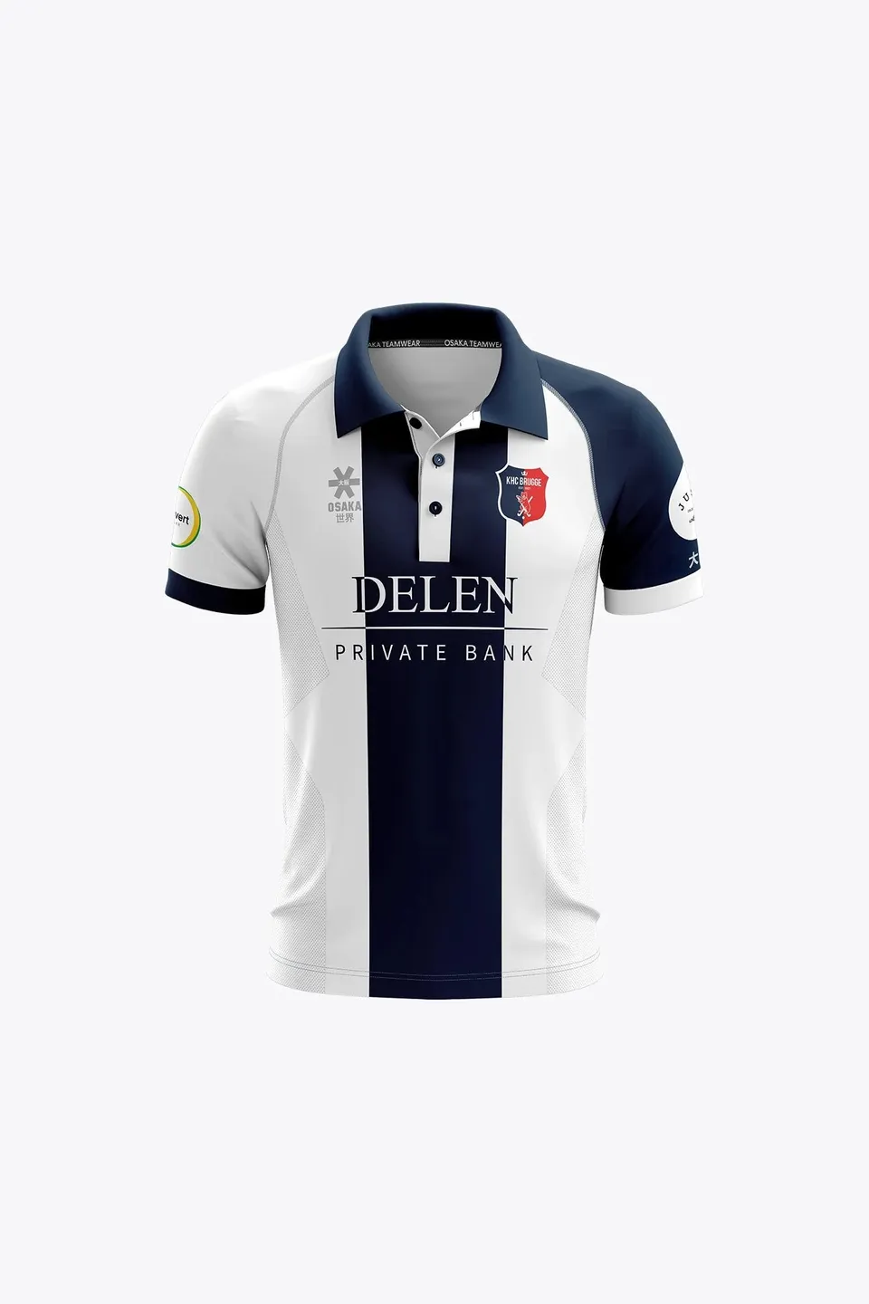 osaka-khc-brugge-polo-jersey-bambino-white-navy image 1