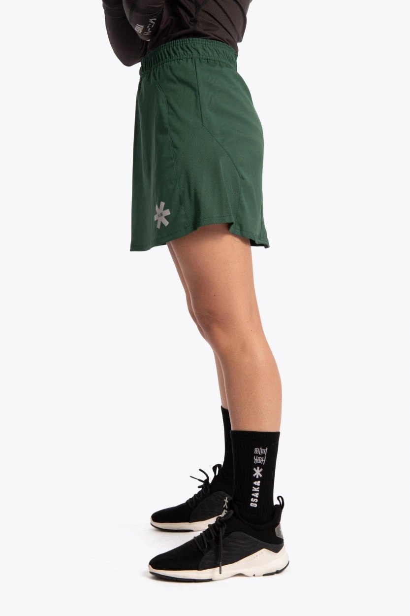 osaka-training-skort-donna-verde-scuro image 8