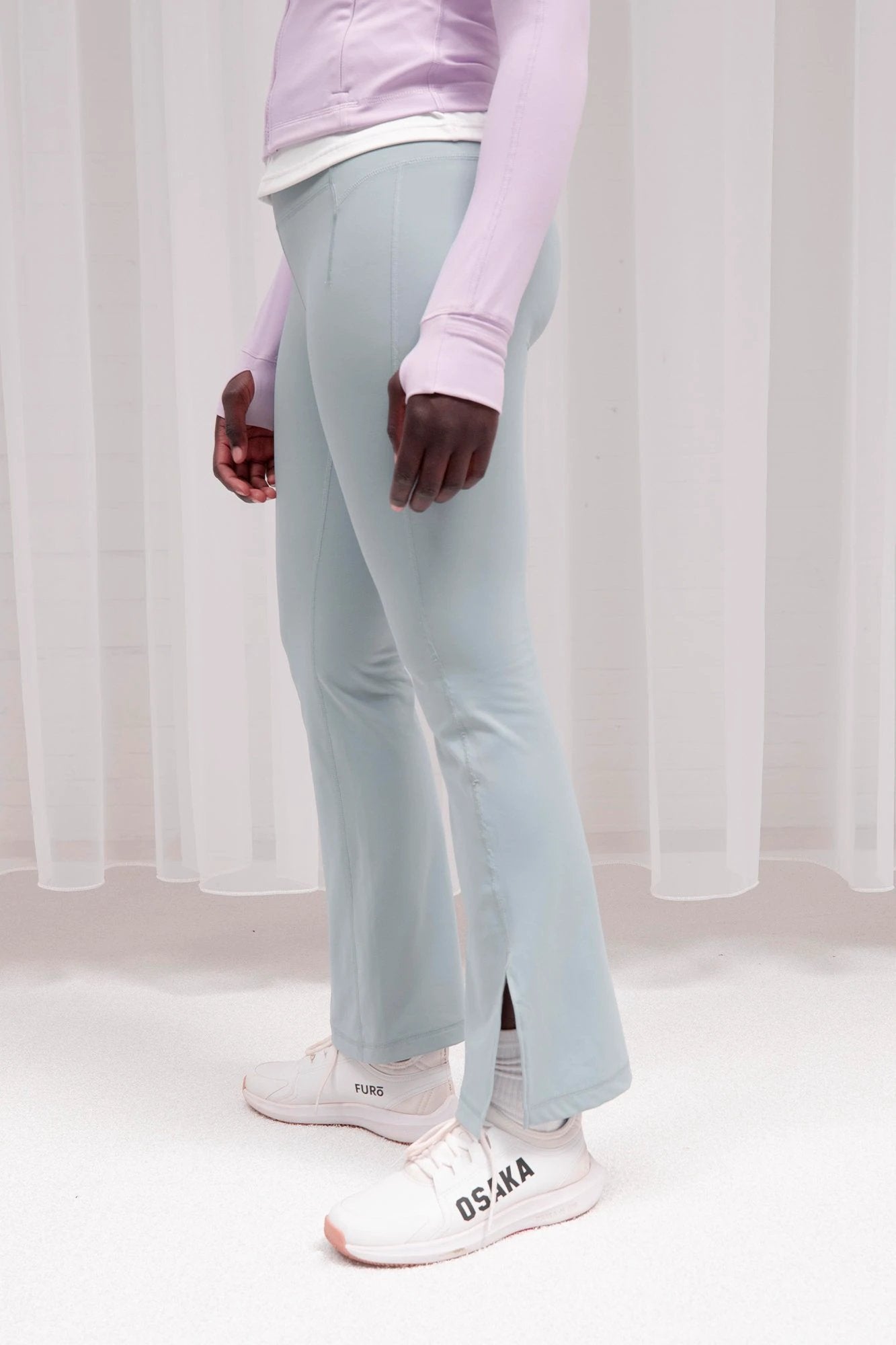 osaka-women-flared-legging-leggings-donna-blue image 4