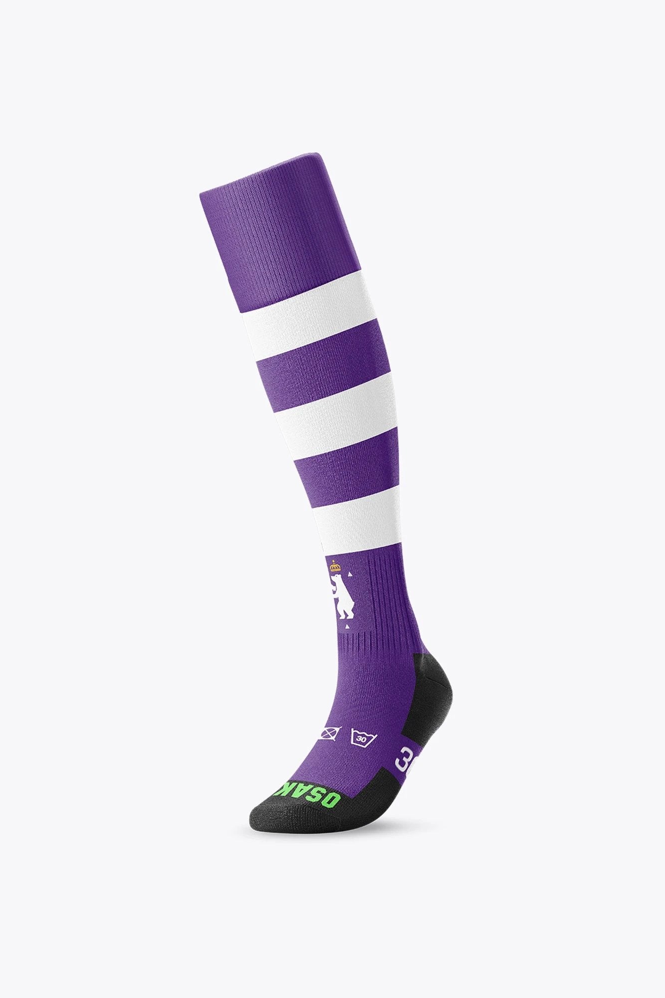 osaka-x-beerschot-calze-hockey-viola-bianco image 1