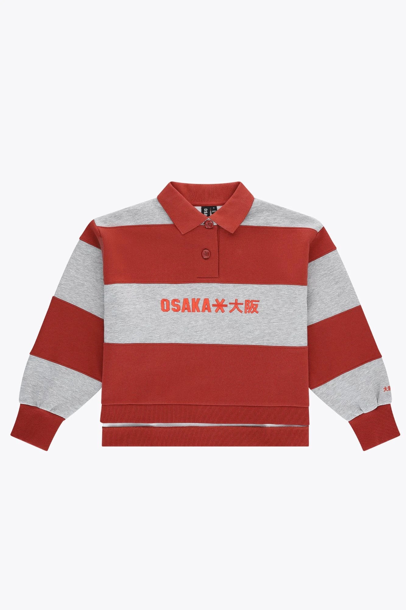 osaka-women-polo-sweater-felpa-brunette-320-gsm image 1