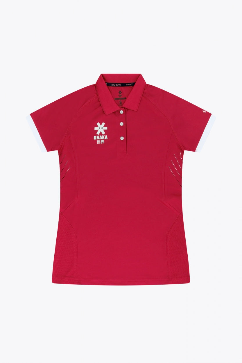 osaka-women-polo-jersey-maglia-polo-sportiva-red image 1