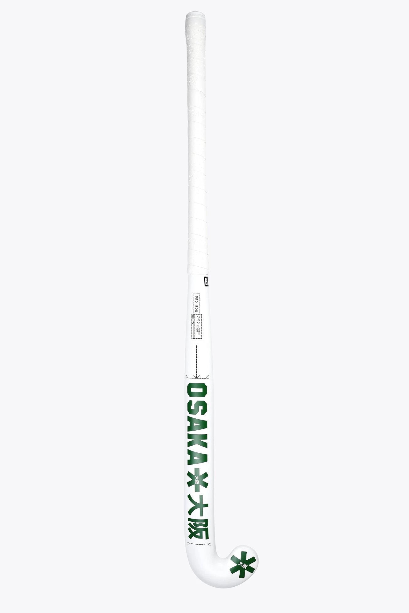 osaka-pro-bow-25-mazza-hockey-prato-bianco-25-carbonio image 6