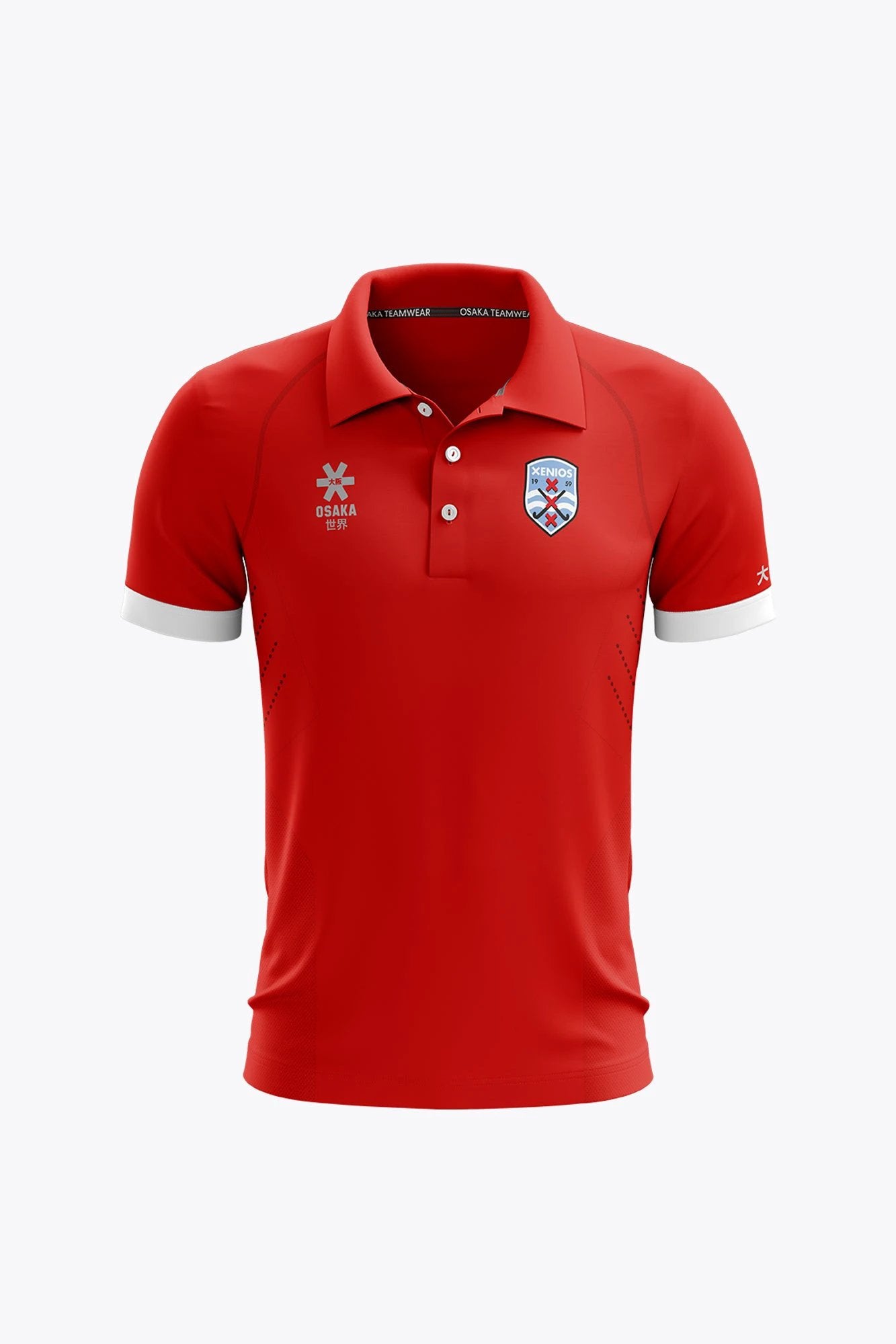 osaka-xenios-polo-uomo-jersey-rosso image 1