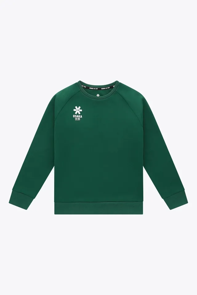 osaka-kids-training-sweater-pro-felpa-allenamento-verde-scuro image 1