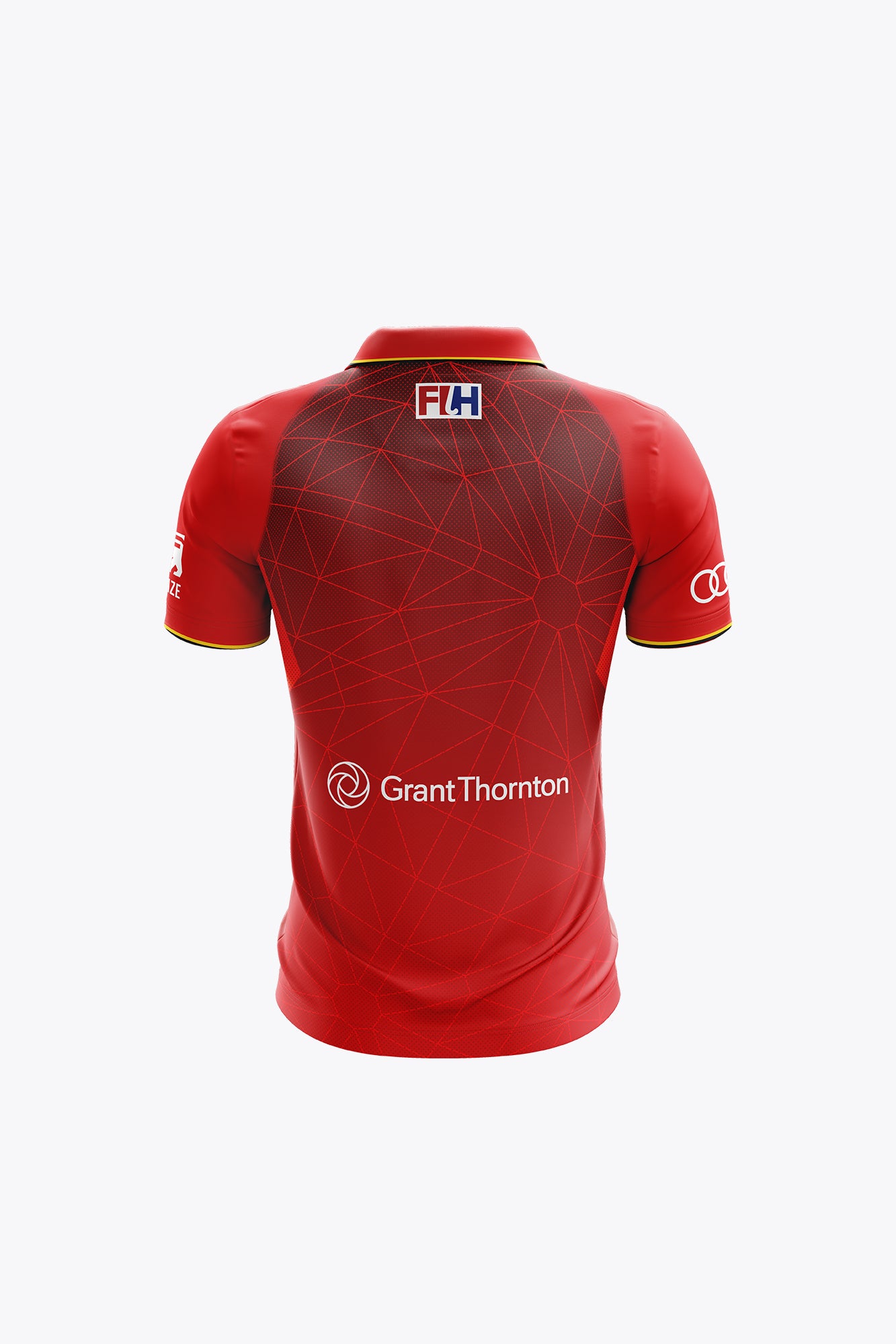 osaka-belgio-kids-polo-jersey-2026-red-polo-bambino-ufficiale image 2