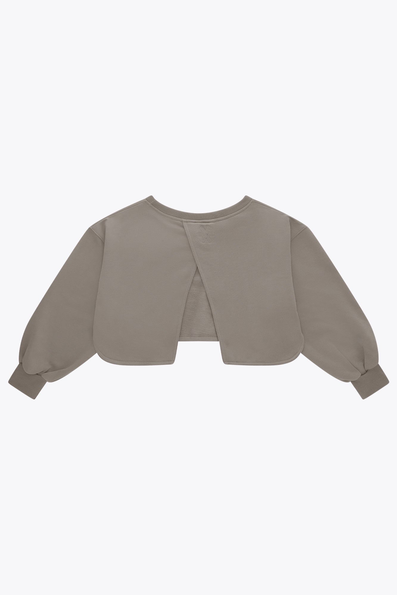 osaka-women-crossed-back-sweater-felpa-crop-schiena-incrociata-cloudburst image 3