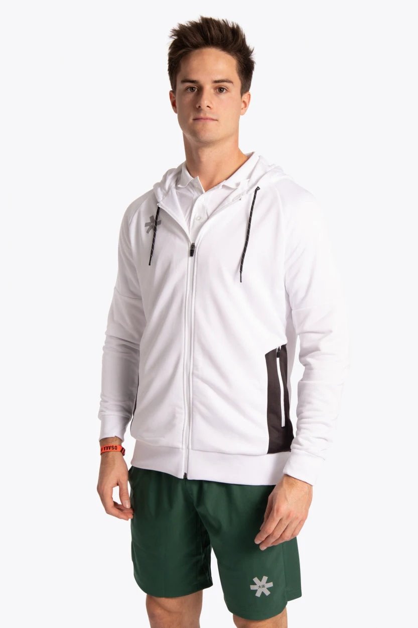 osaka-men-training-zip-hoodie-felpa-con-zip-uomo-white image 1