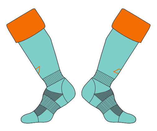 grays-g650-calze-rochdale-hc-teal-arancione image 1