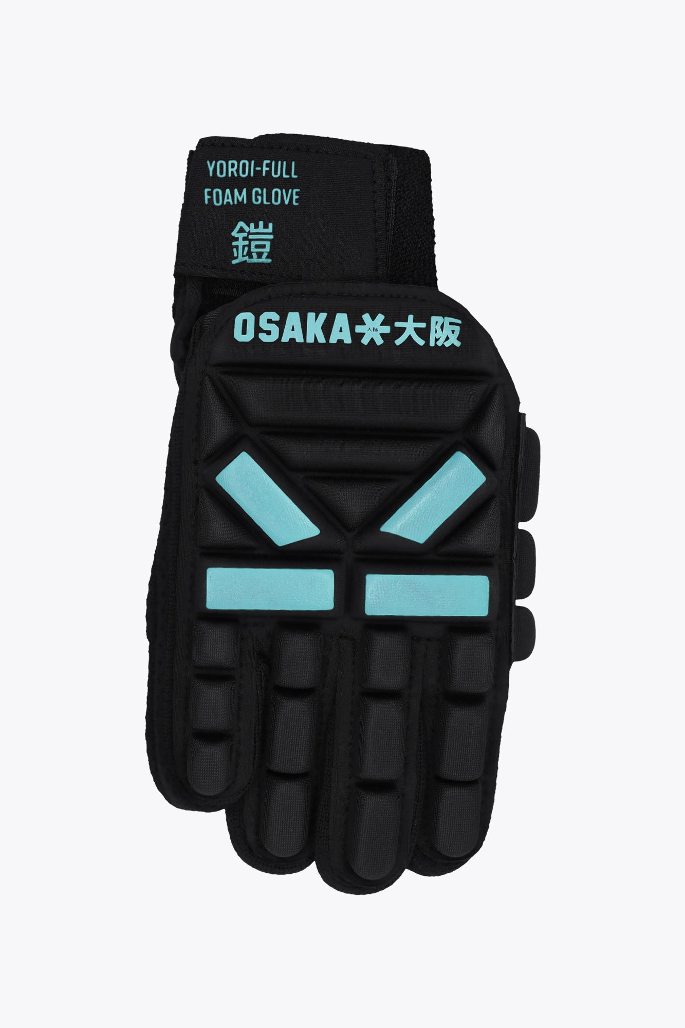 osaka-yoroi-guanto-hockey-indoor-full-foam-mano-destra-blue-topaz image 1