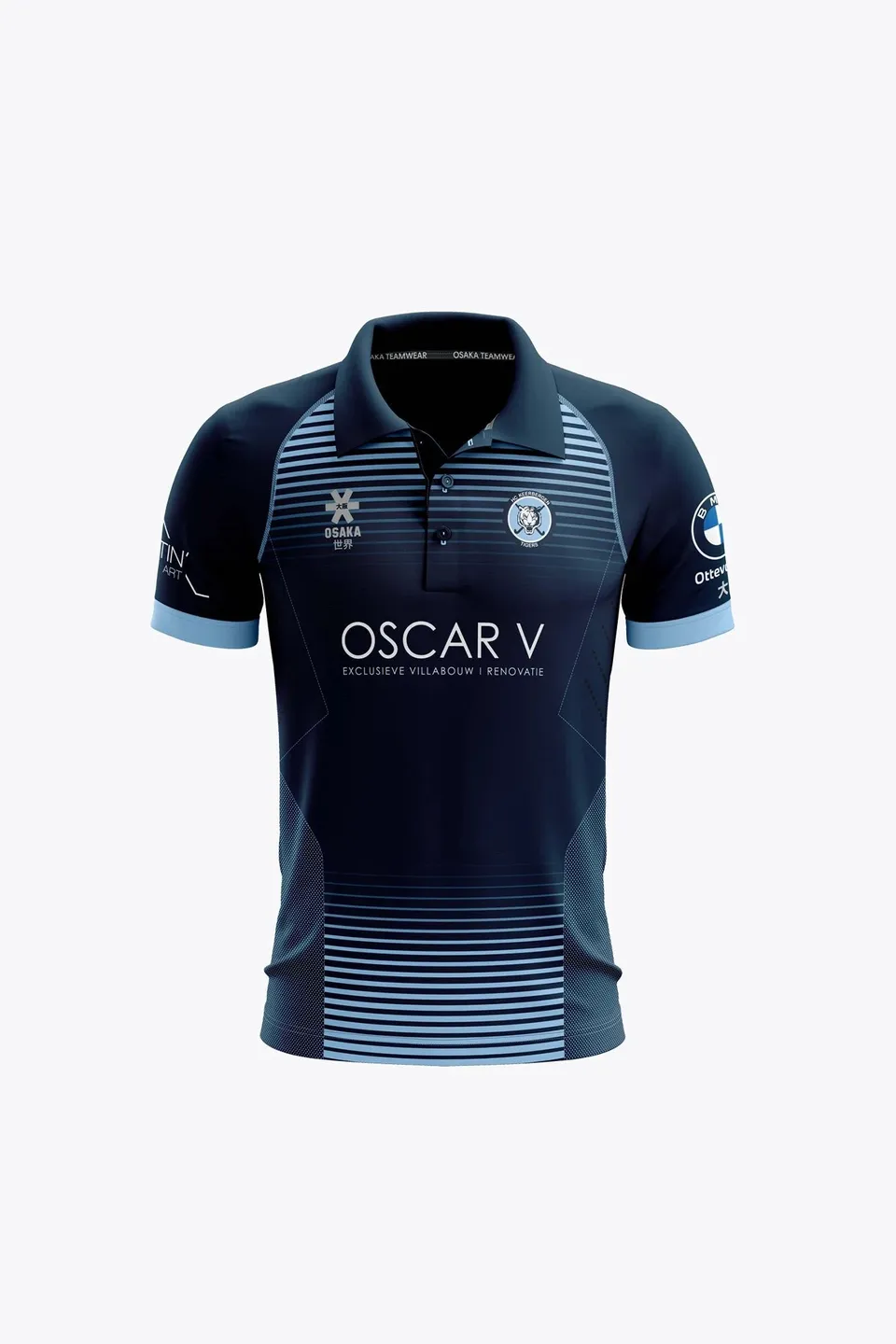 osaka-keerbergen-kids-polo-jersey-navy image 1