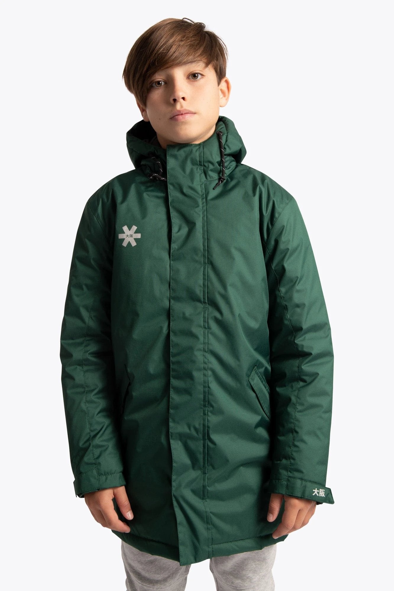 osaka-kids-stadium-jacket-verde-scuro image 1