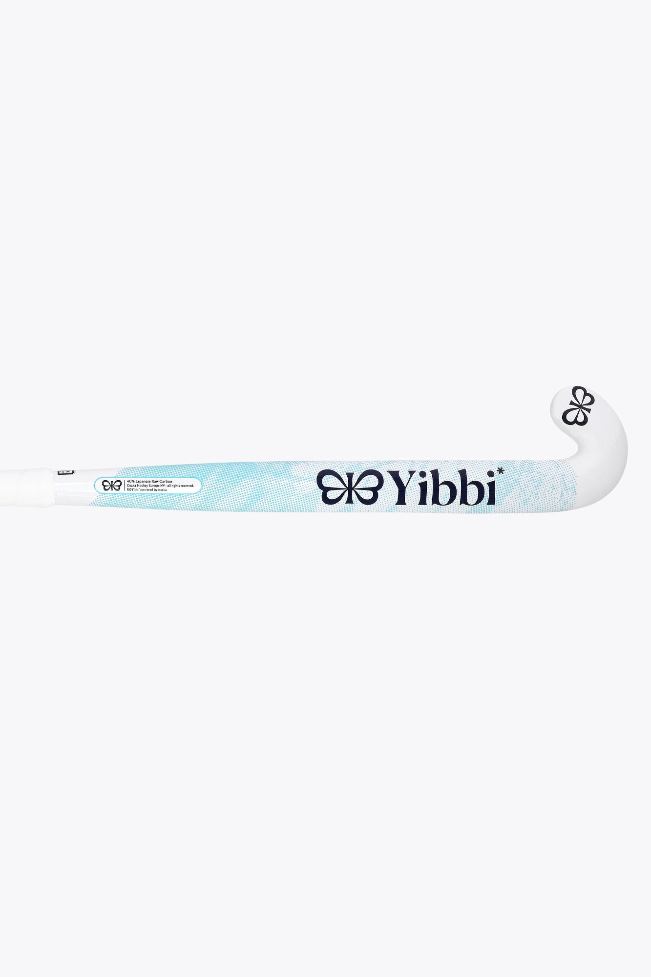 yibbi-field-hockey-stick-pro-bow-40-white image 4