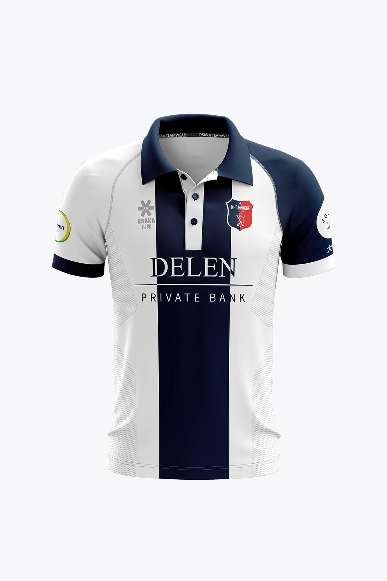 osaka-khc-brugge-women-polo-jersey-bianco-navy image 1