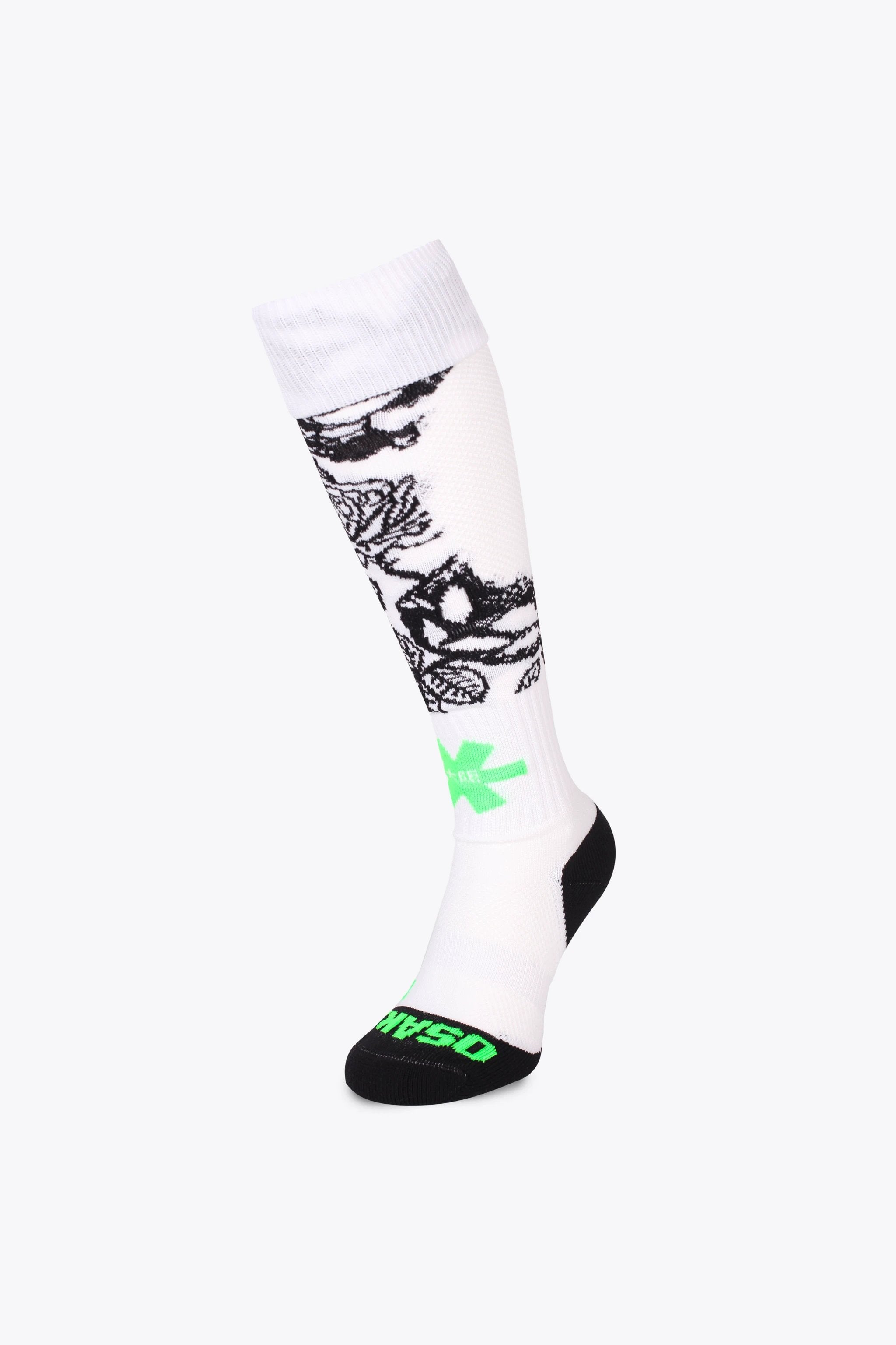 osaka-calze-hockey-prato-white-flowers-calzini-hockey-unisex image 1
