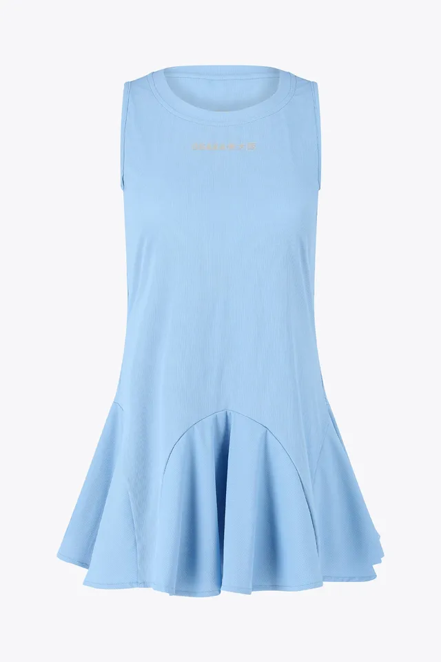 osaka-women-baseline-rib-dress-abito-tennis-donna-silver-lake-blue image 1