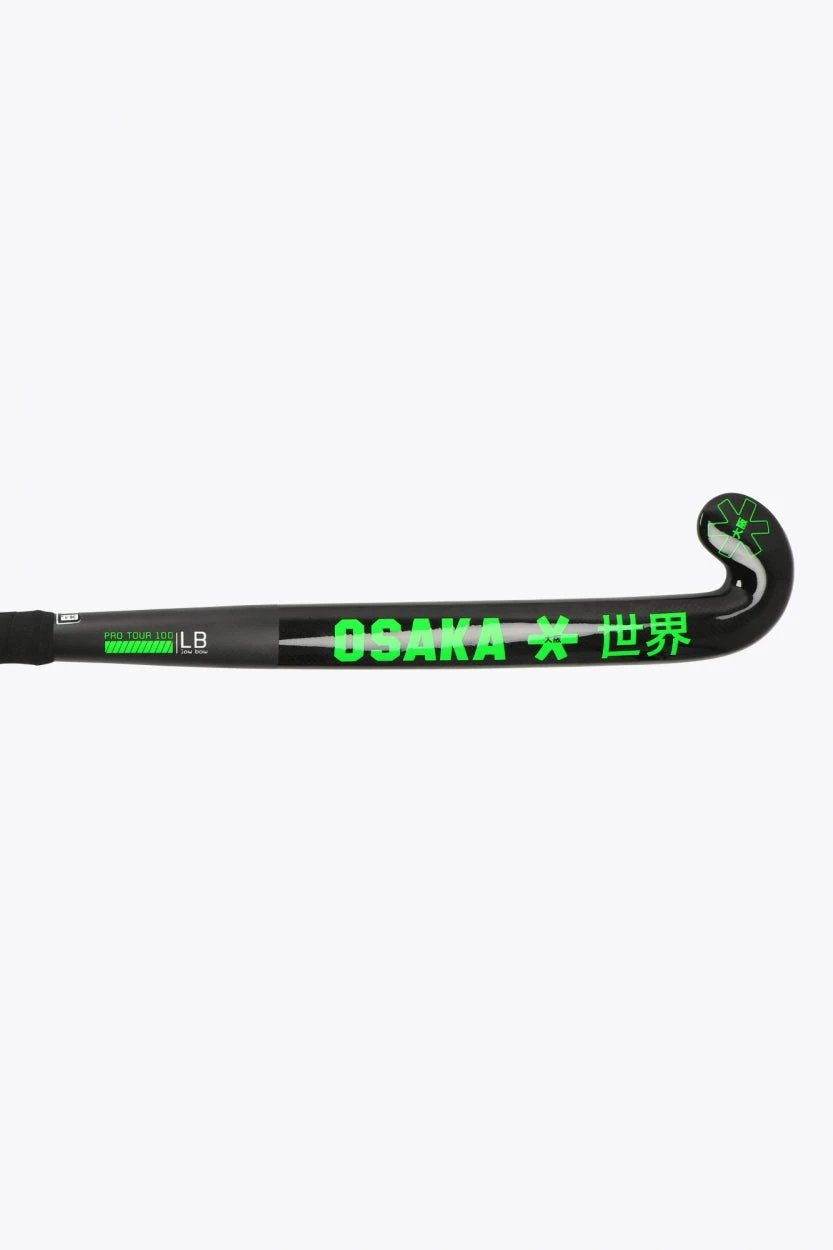 osaka-pro-tour-100-low-bow-mazza-hockey-prato-iconic-black image 2