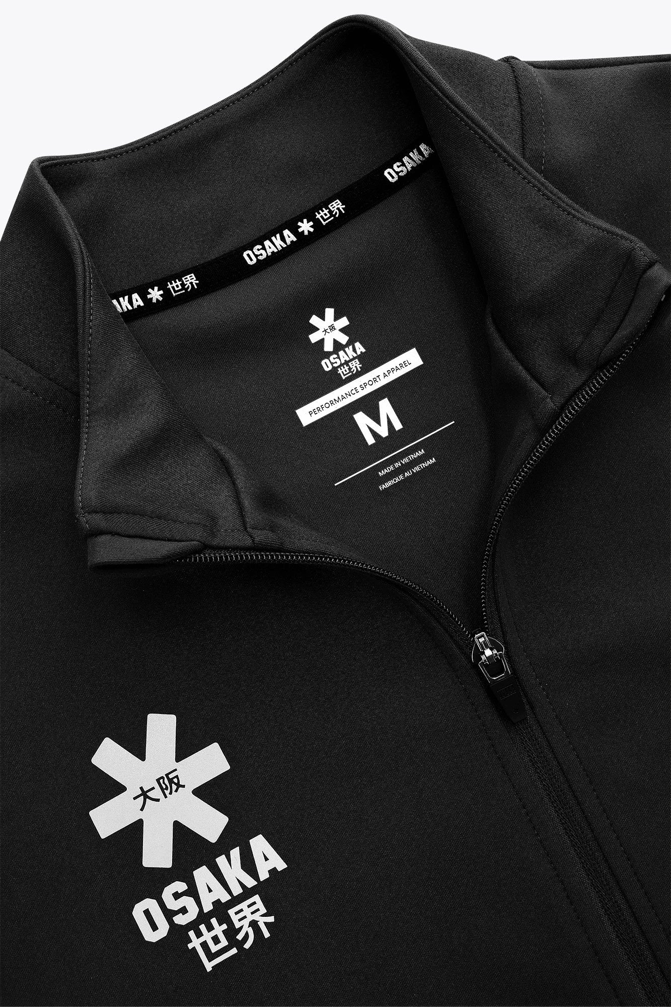osaka-track-top-pro-uomo-top-training-con-zip-nero image 3