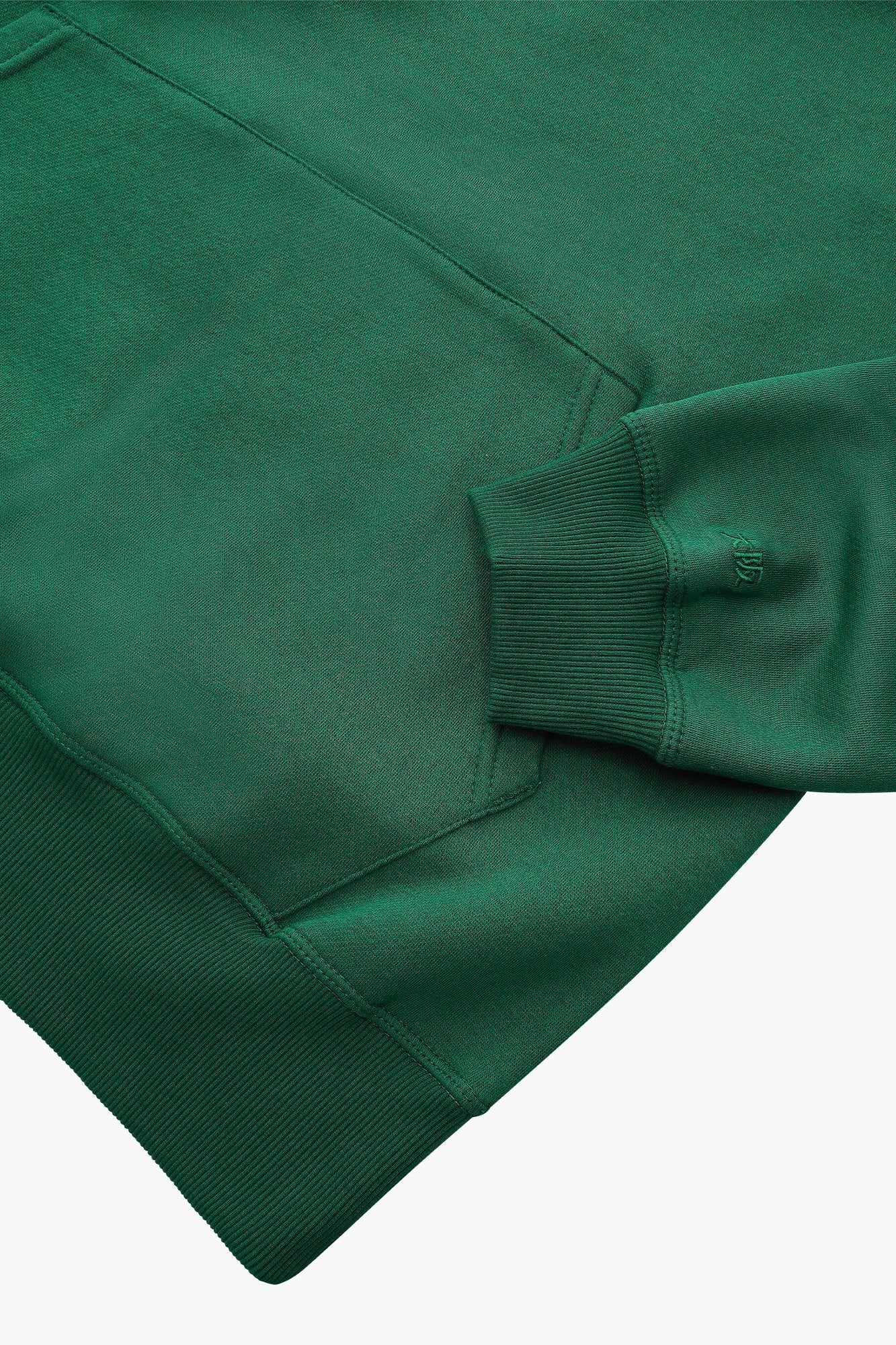 osaka-felpa-cappuccio-basic-bambino-dark-green image 3