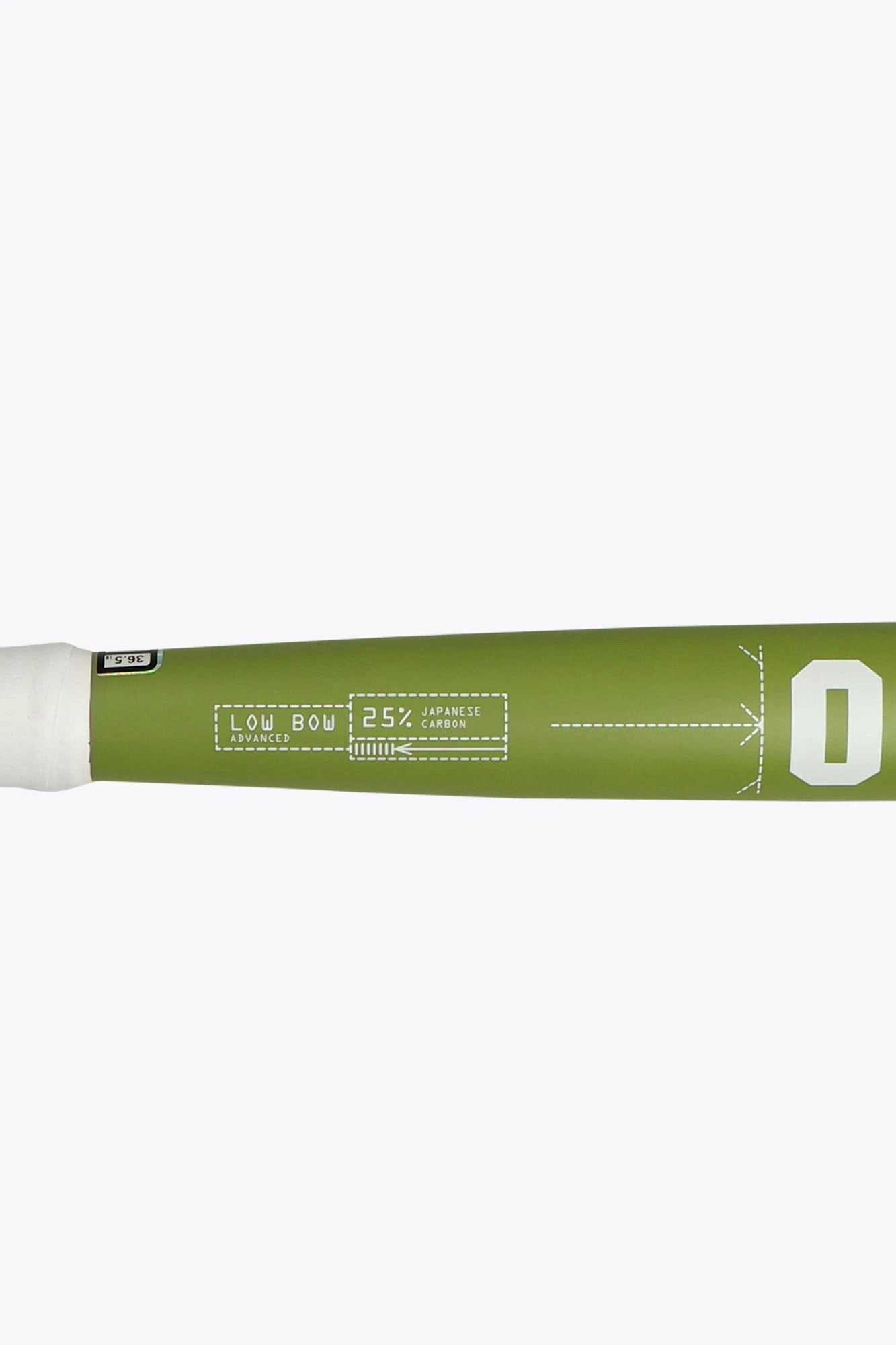 osaka-low-bow-advanced-25-mazza-hockey-prato-khaki-green image 8