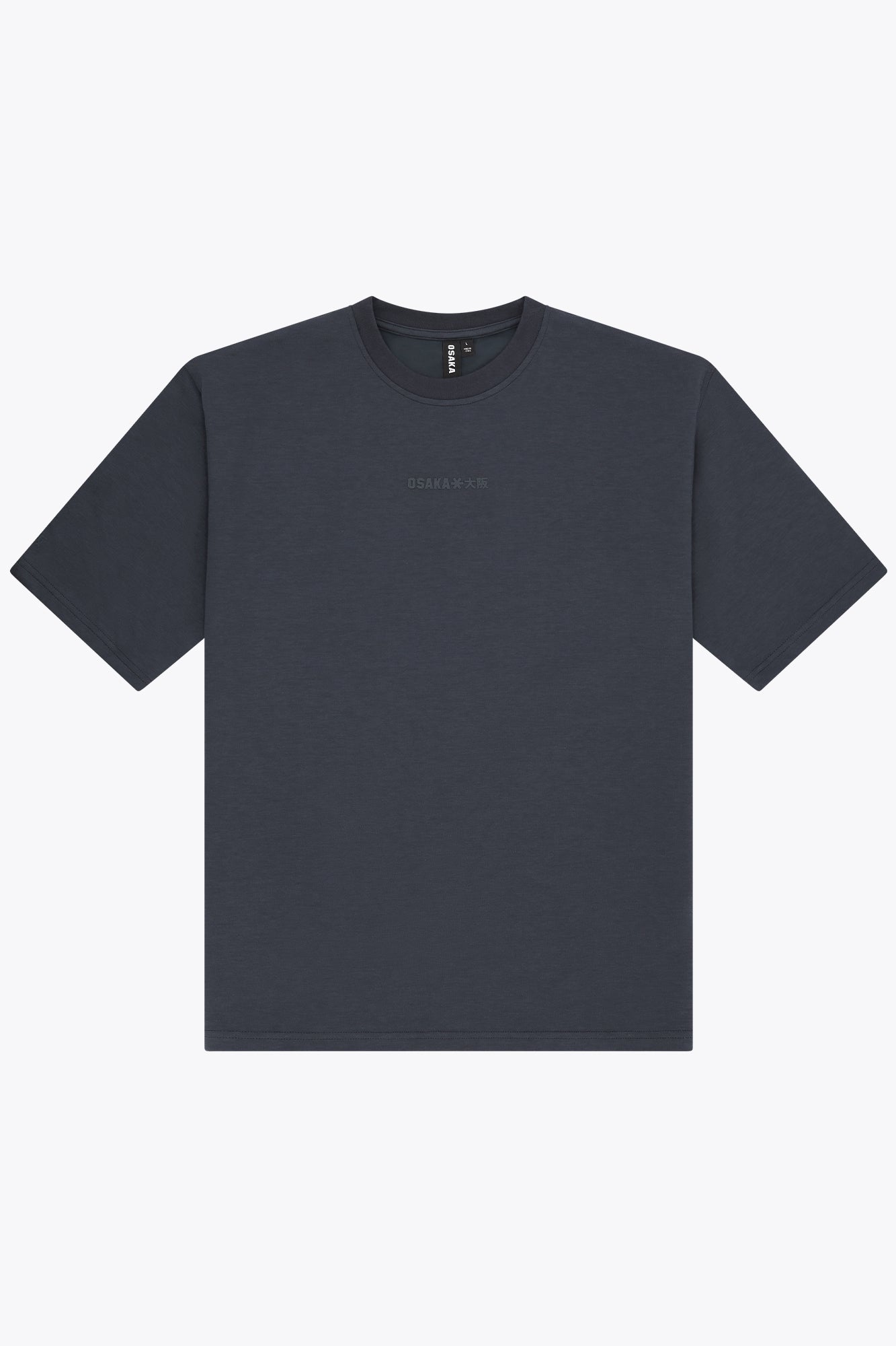 osaka-unisex-boxy-tee-intraloom-navy image 1