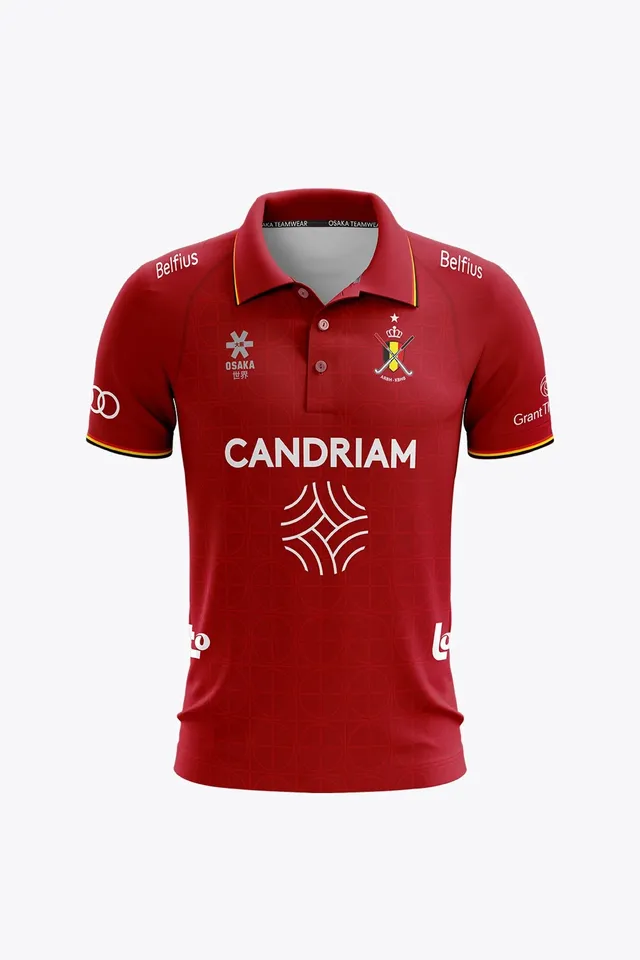 osaka-polo-jersey-uomo-belgio-ufficiale-rosso image 1