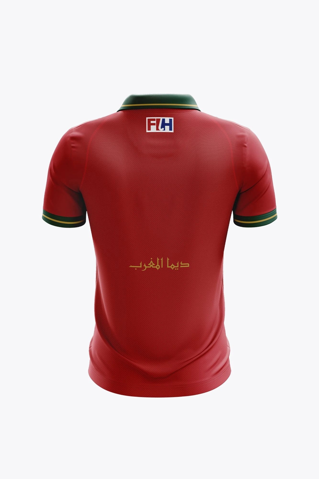 osaka-official-morocco-men-polo-jersey-red image 2