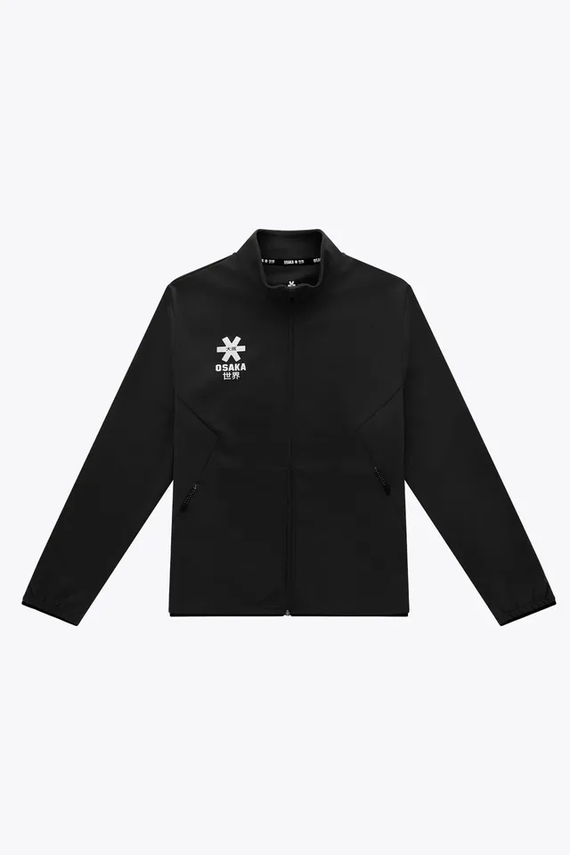 osaka-track-top-pro-uomo-top-training-con-zip-nero image 1