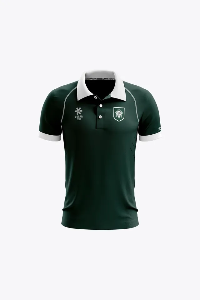 osaka-uhlenhorst-deshi-polo-jersey-polo-verde-scuro image 1