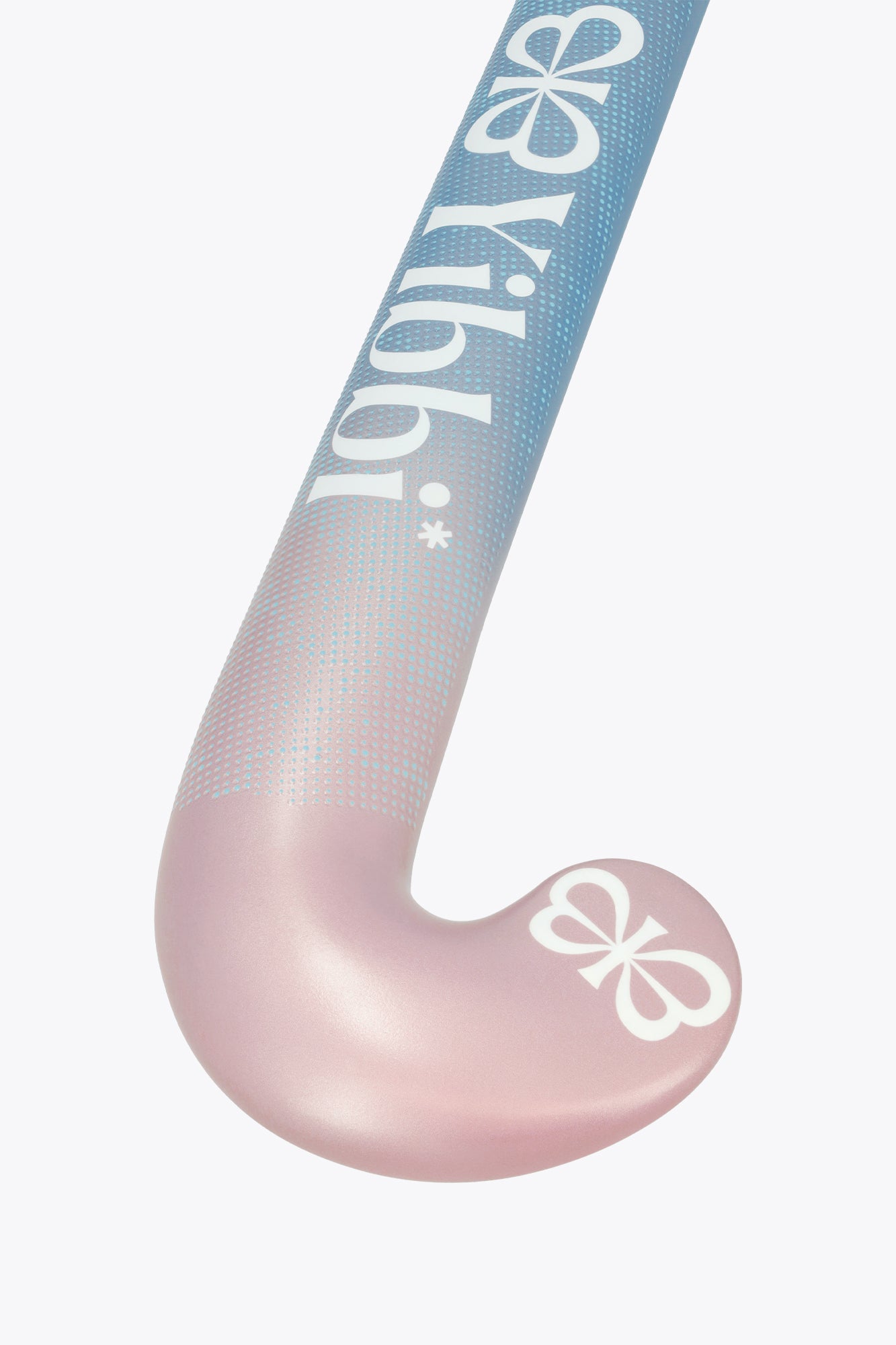 yibbi-field-hockey-stick-mid-bow-gf-blue-pastel-pink image 2