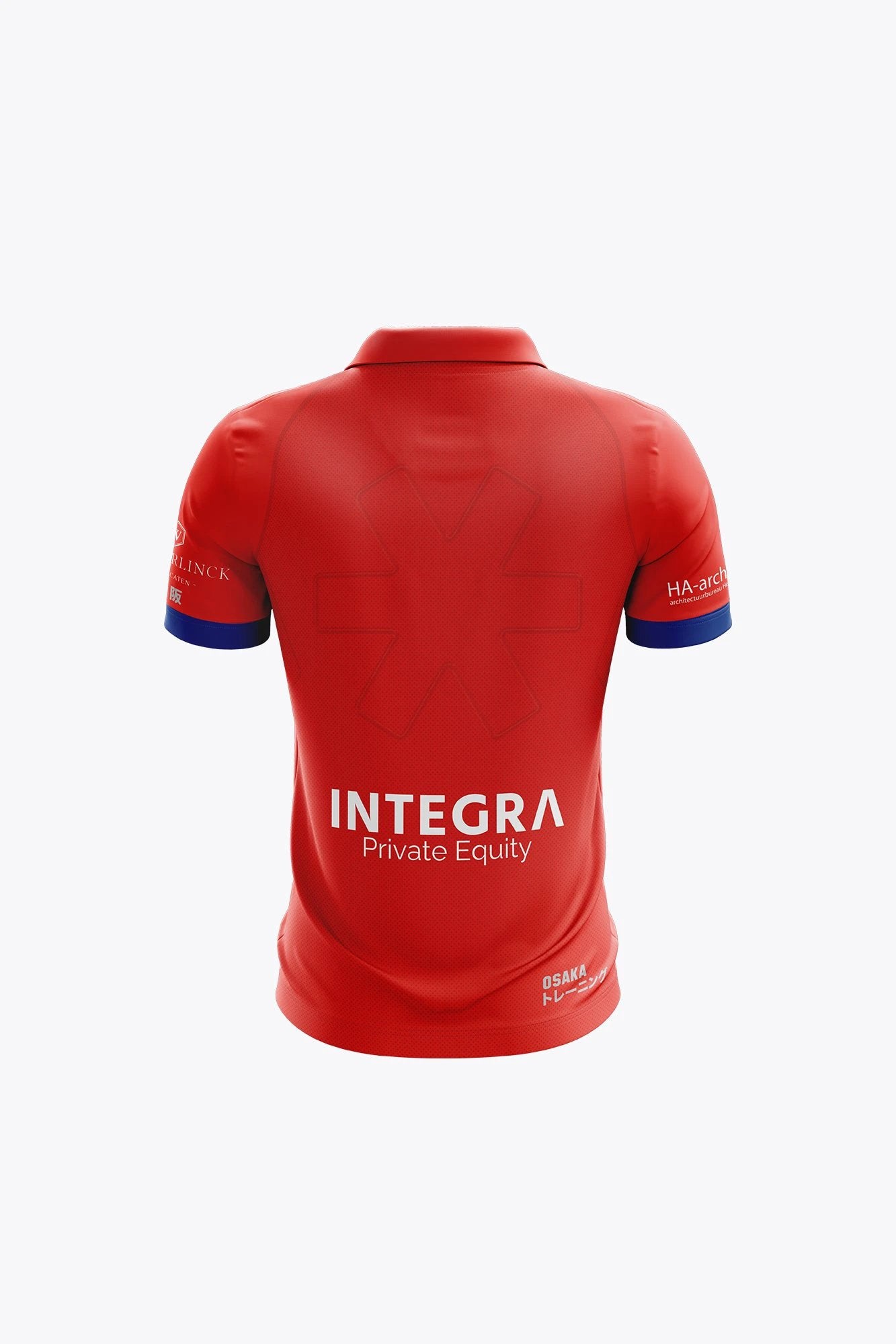 osaka-dendermonde-kids-polo-jersey-rosso image 2