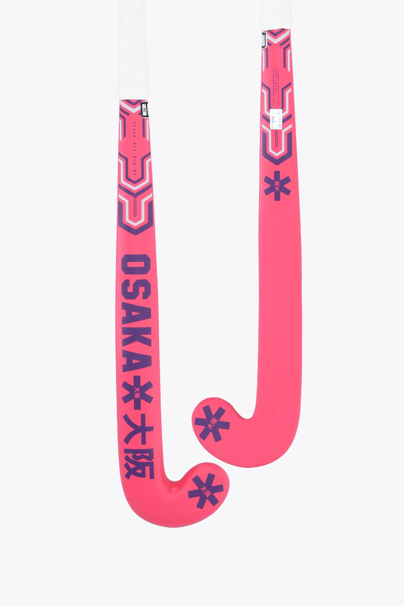 osaka-mid-bow-wd-hot-pink-mazza-hockey-prato-legno-junior image 1