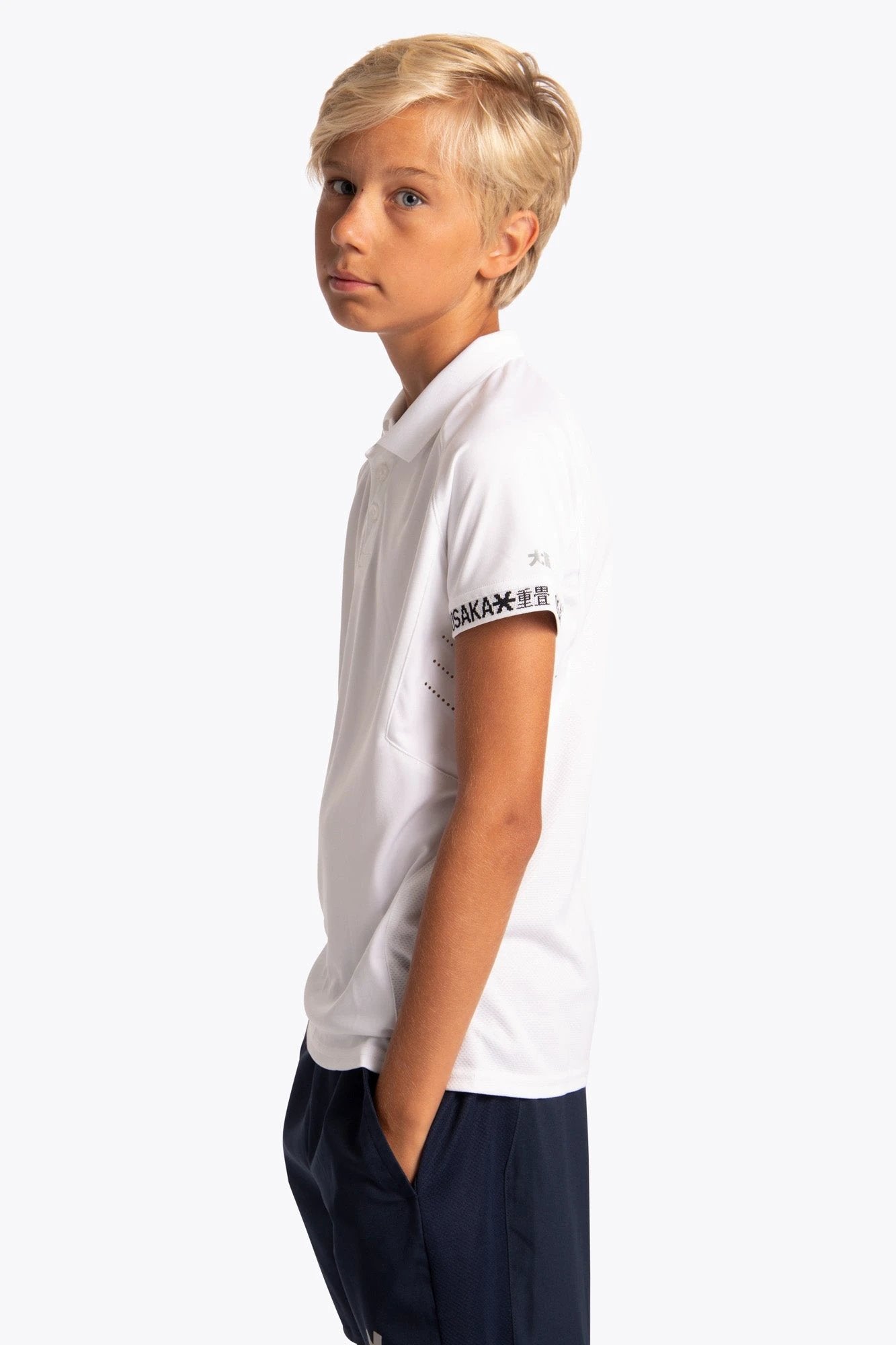 osaka-polo-bambino-white image 6