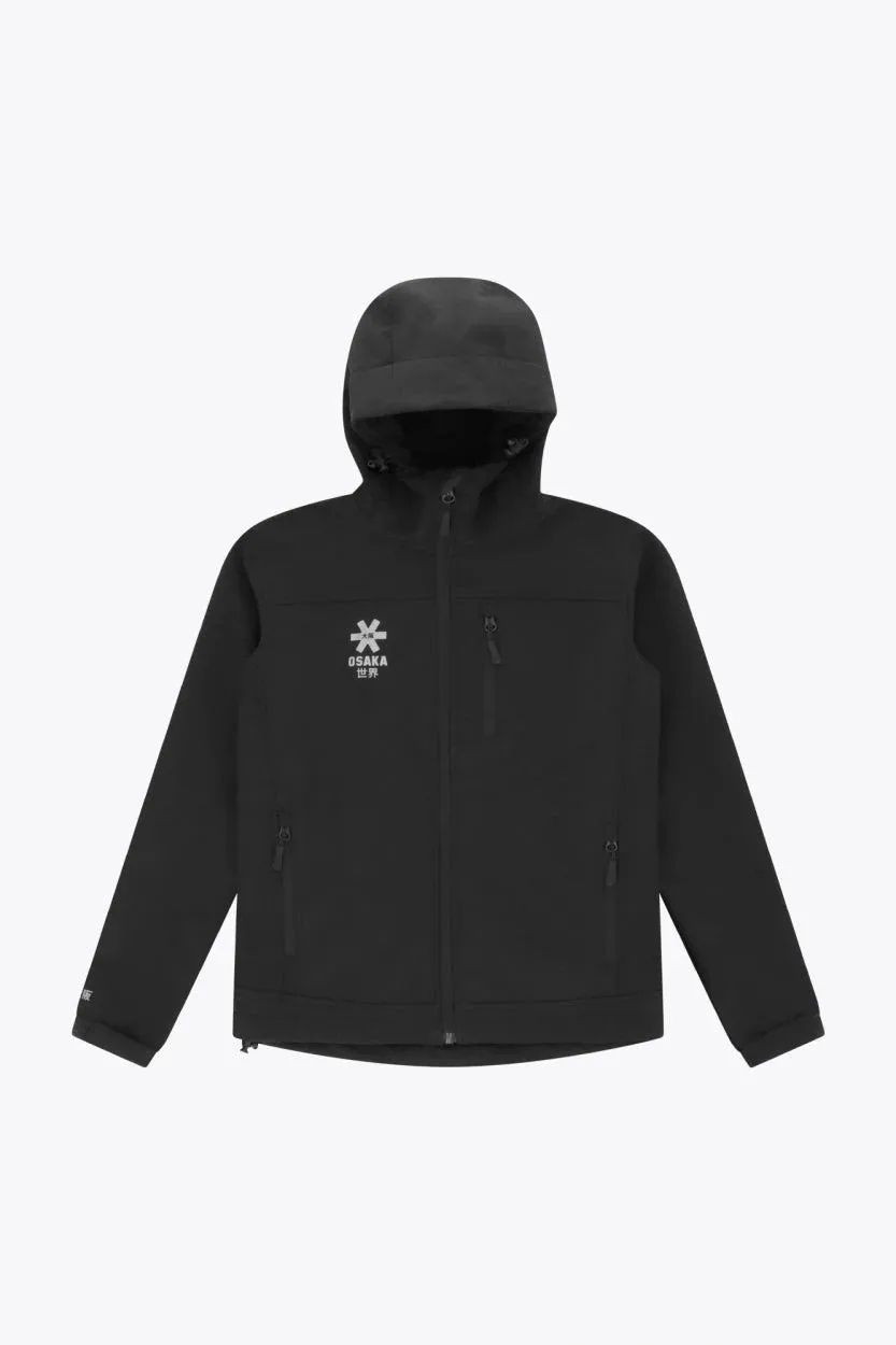 osaka-kids-softshell-jacket-con-cappuccio-nero image 1