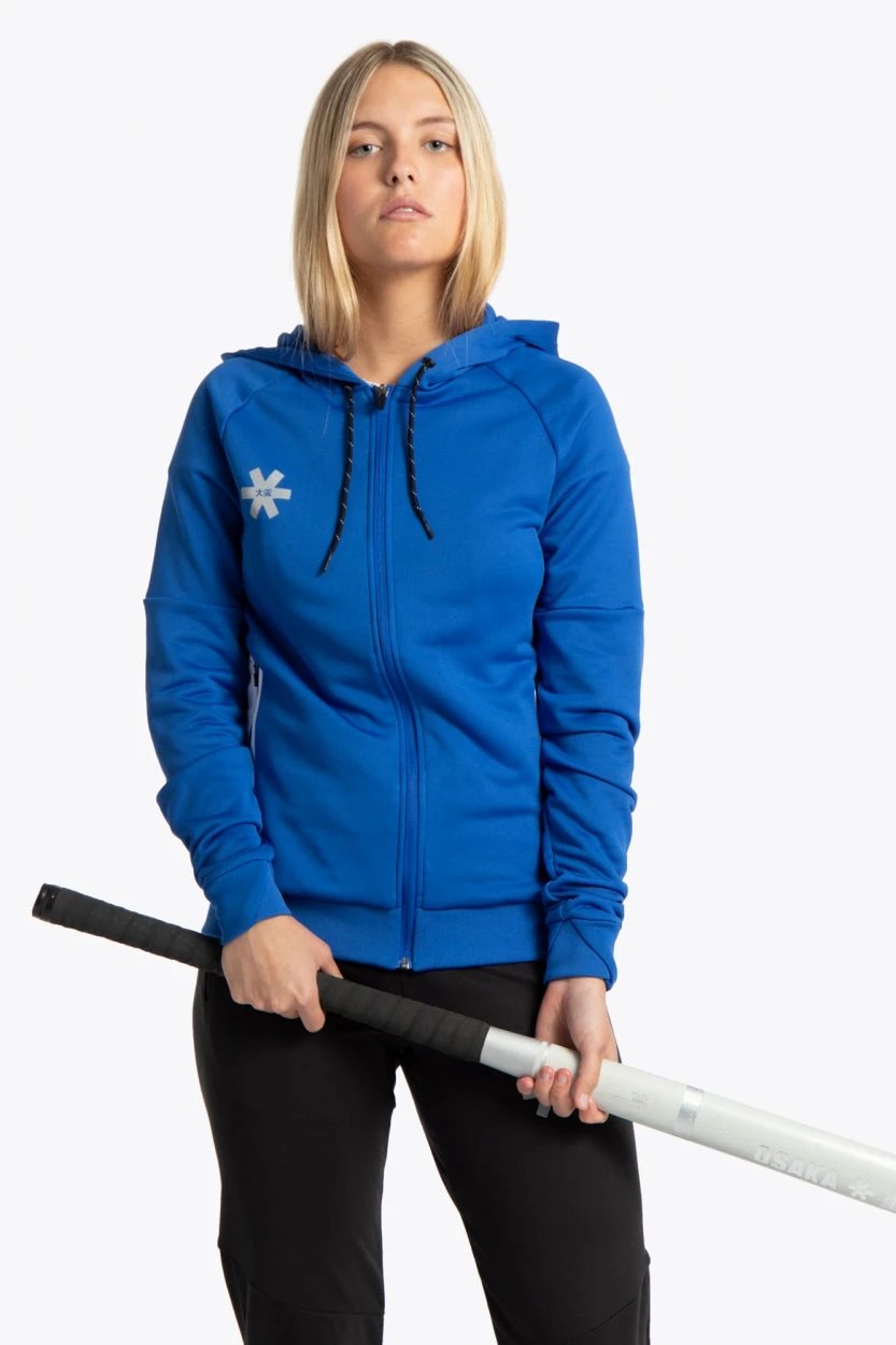 osaka-women-training-zip-hoodie-felpa-zip-allenamento-donna-royal-blue image 1