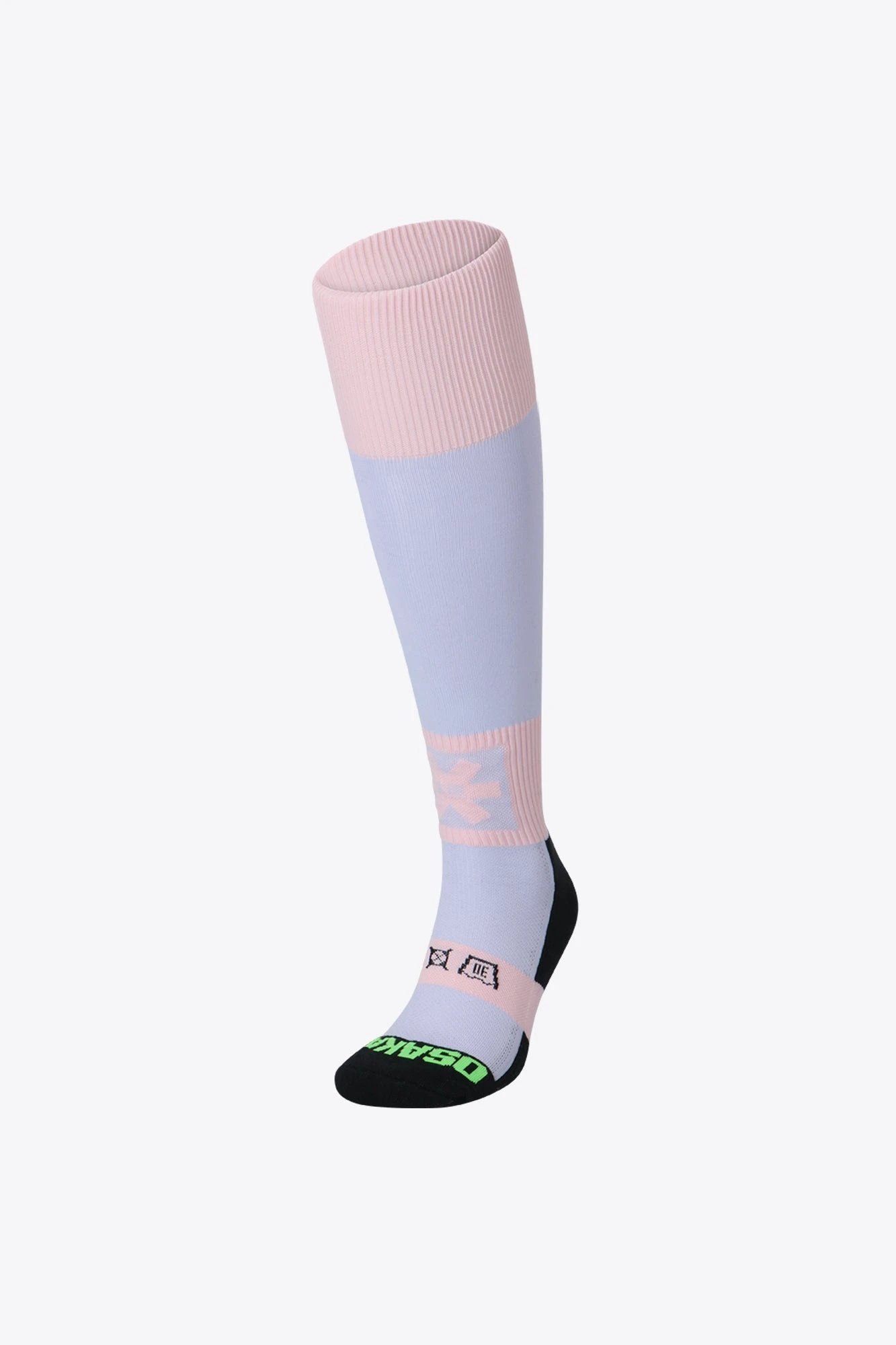 osaka-field-hockey-socks-cotton-violet-peach-pink image 1
