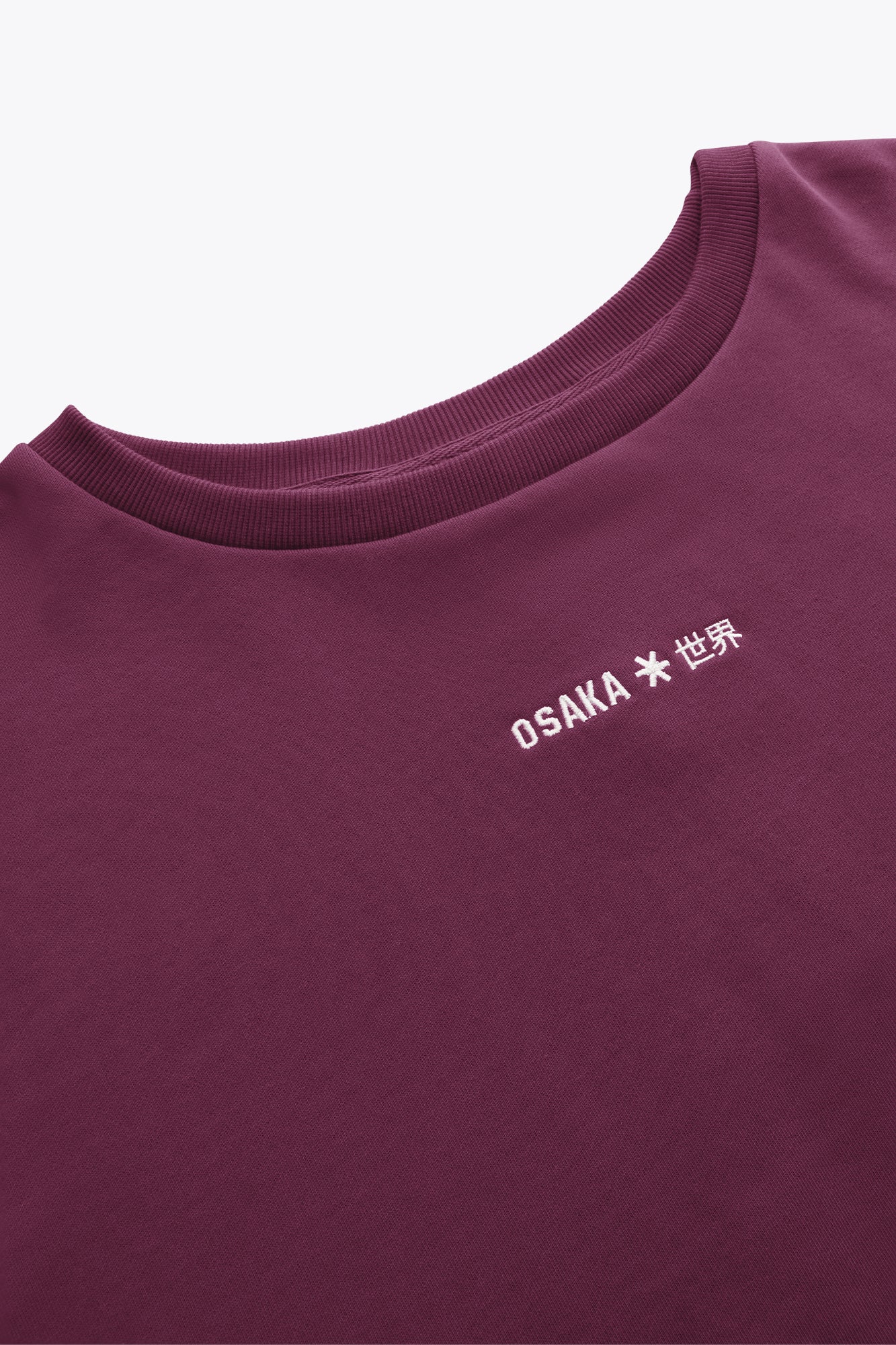 osaka-felpa-crossed-back-sweater-donna-cherry-lacquer image 4