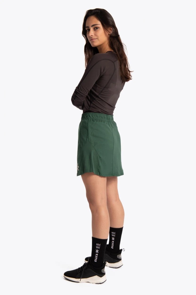 osaka-training-skort-donna-verde-scuro image 7
