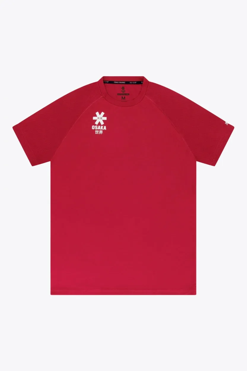 osaka-men-training-tee-red image 1