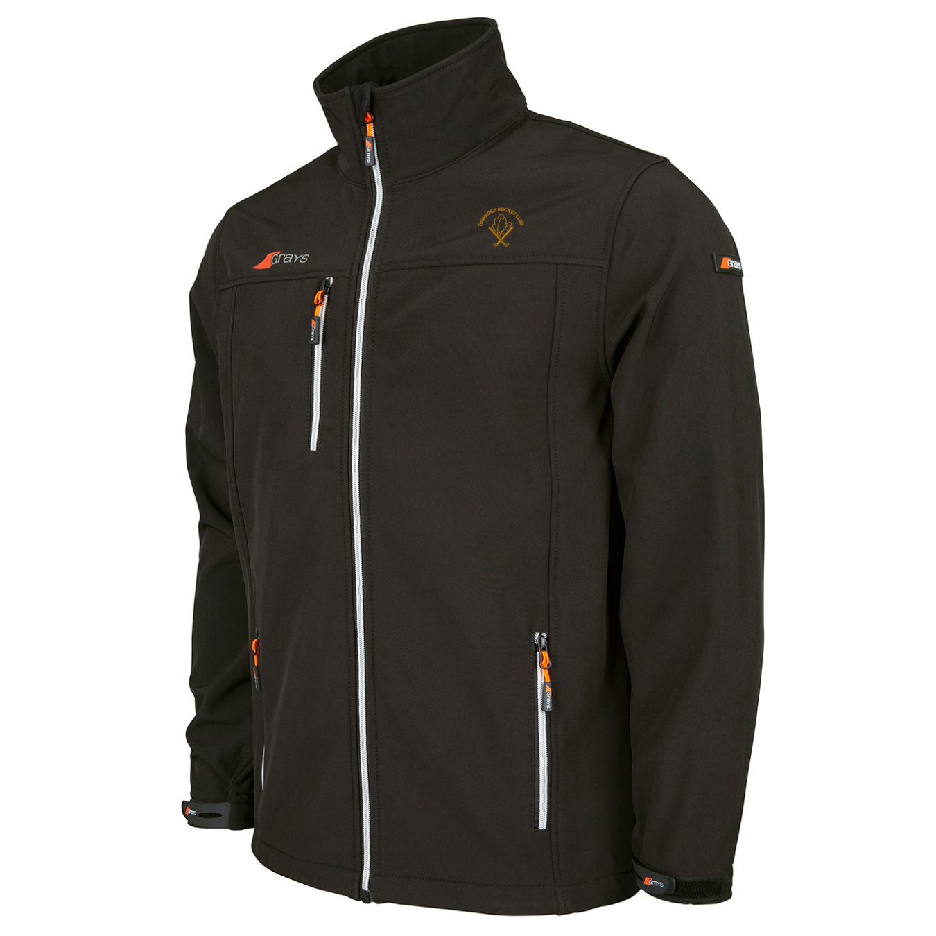 grays-radius-soft-shell-jacket-nera-thurrock-h-c-senior-giacca-uomo image 1