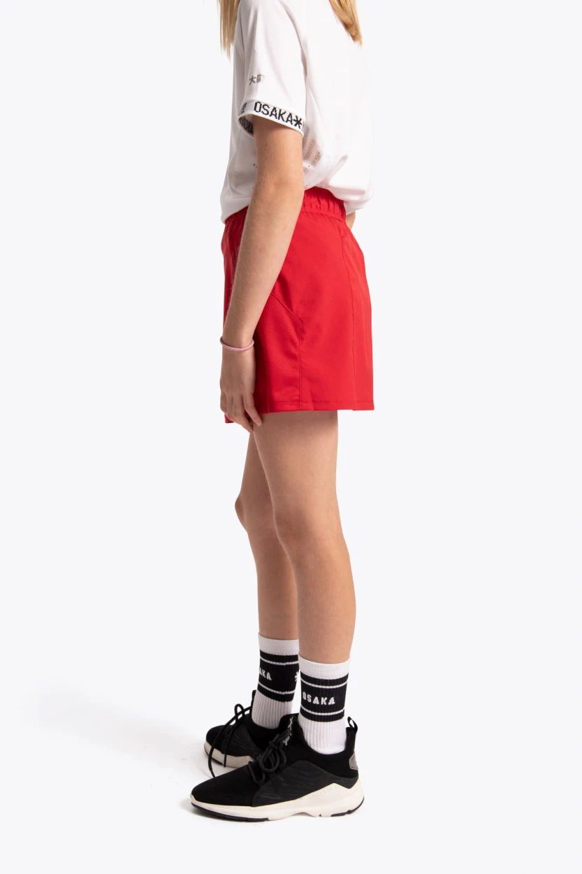 osaka-kids-training-skort-gonna-hockey-bambina-red image 3