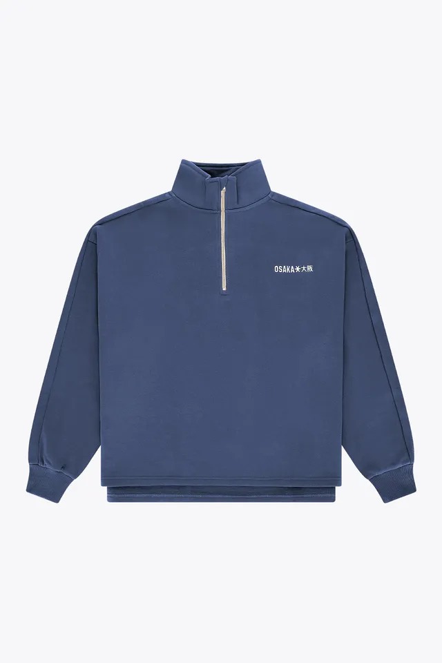 osaka-men-half-zip-sweater-felpa-mezza-zip-olympian image 1