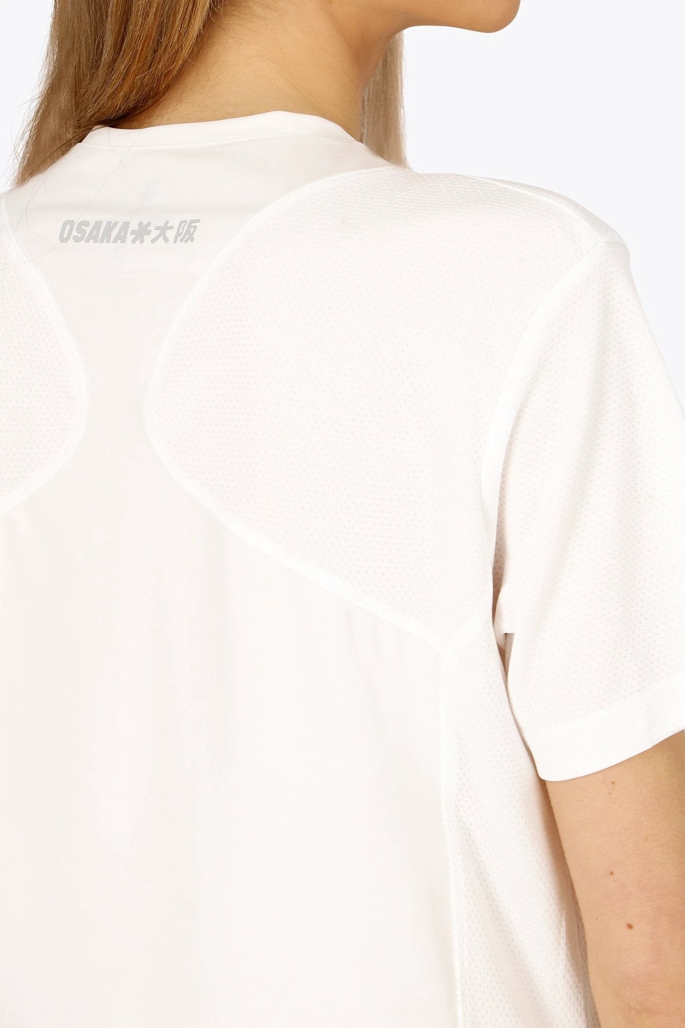 osaka-women-v-neck-tech-dress-abito-sportivo-donna-bianco image 7