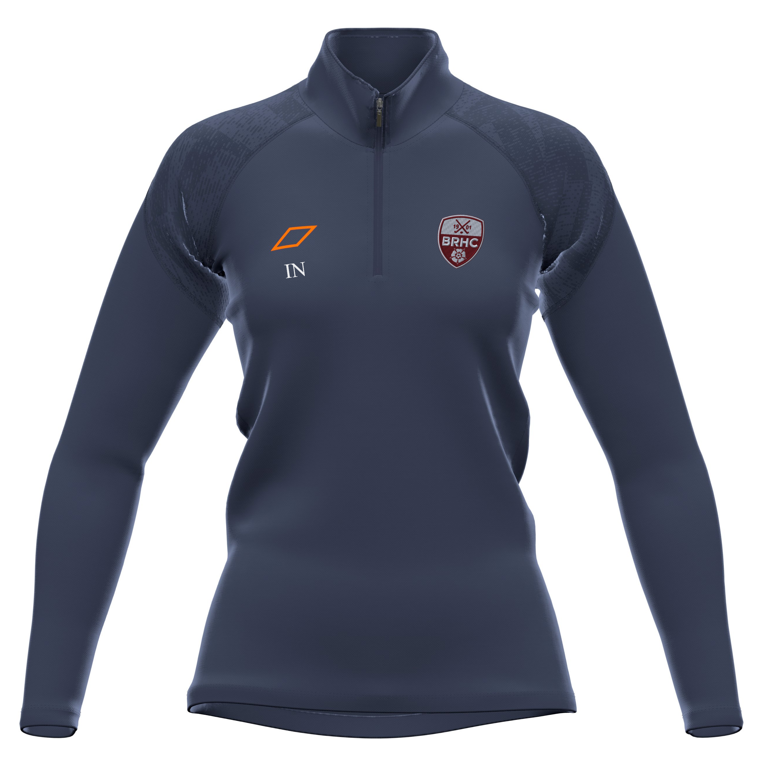 grays-ben-rhydding-hc-pile-gts-1-4-zip-donna-blu-navy image 1