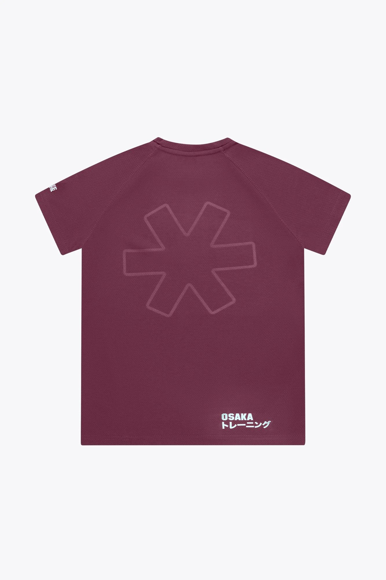 osaka-kids-training-tee-bordeaux-maglia-hockey-bambino image 2