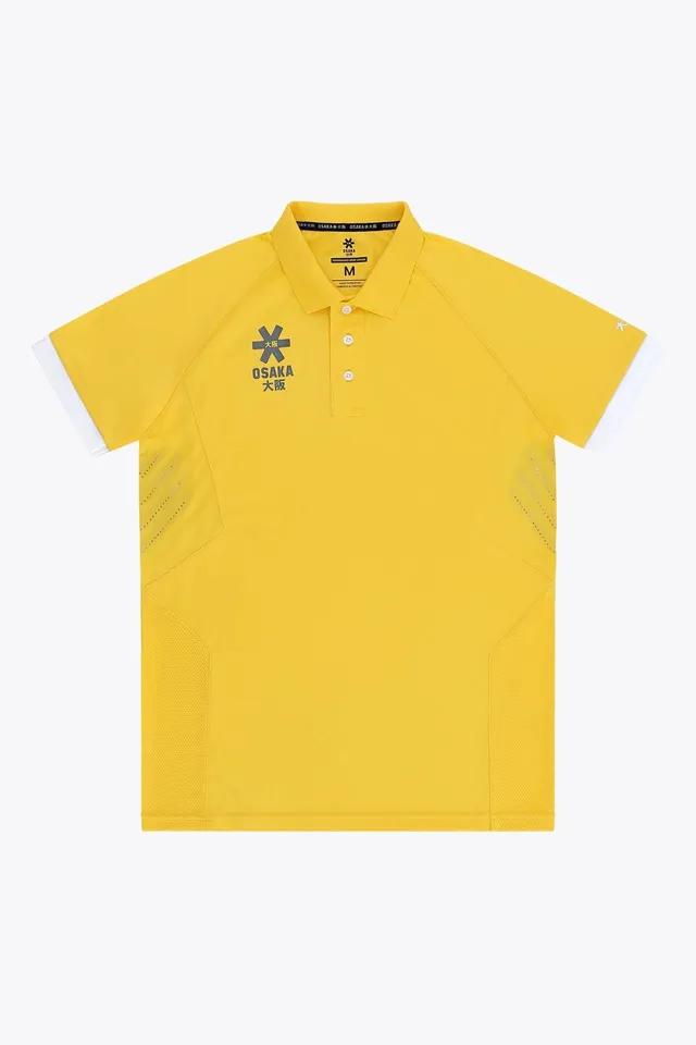 osaka-men-polo-jersey-yellow image 1
