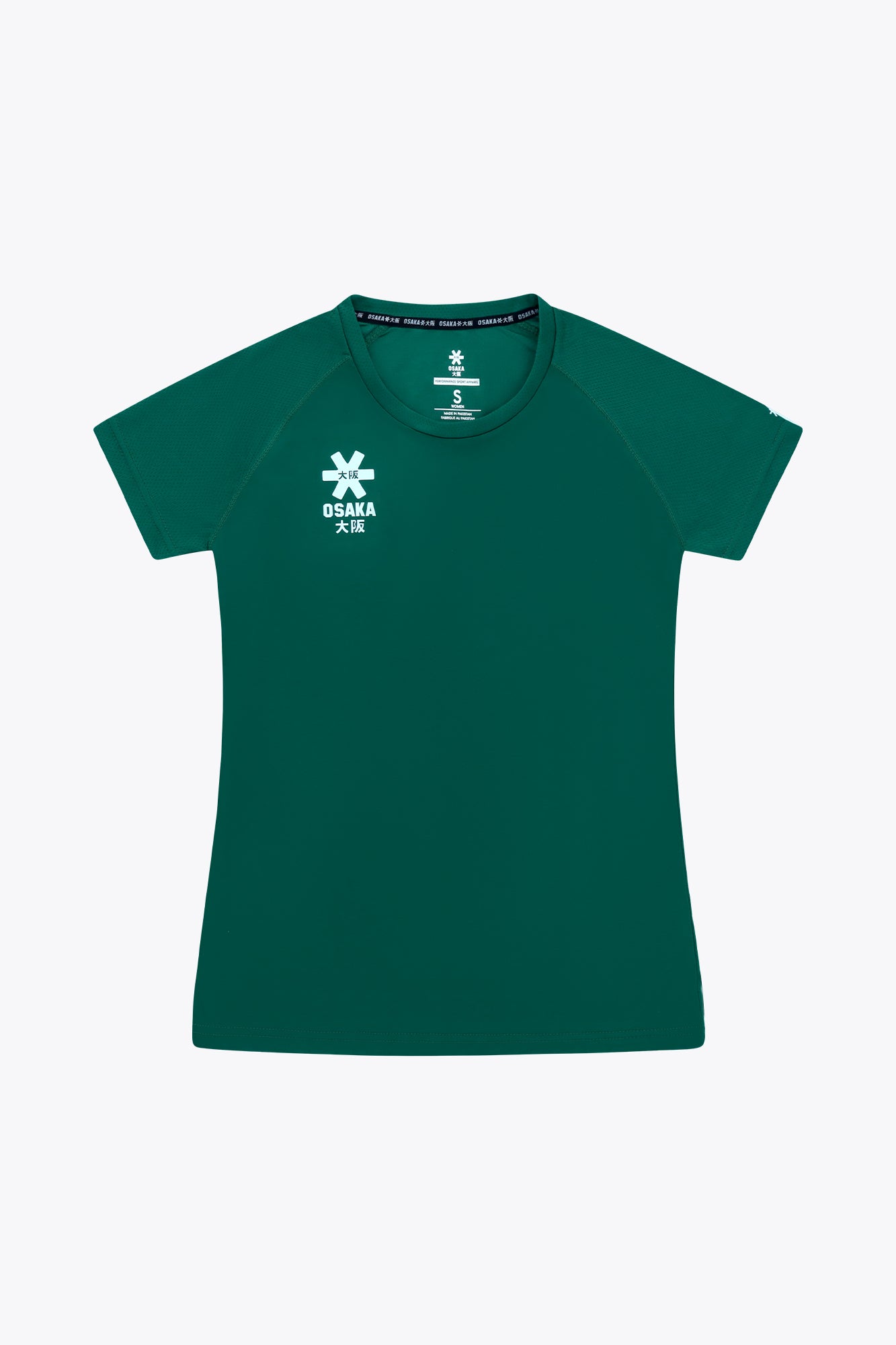 osaka-women-training-tee-dark-green-maglia-training-donna image 1
