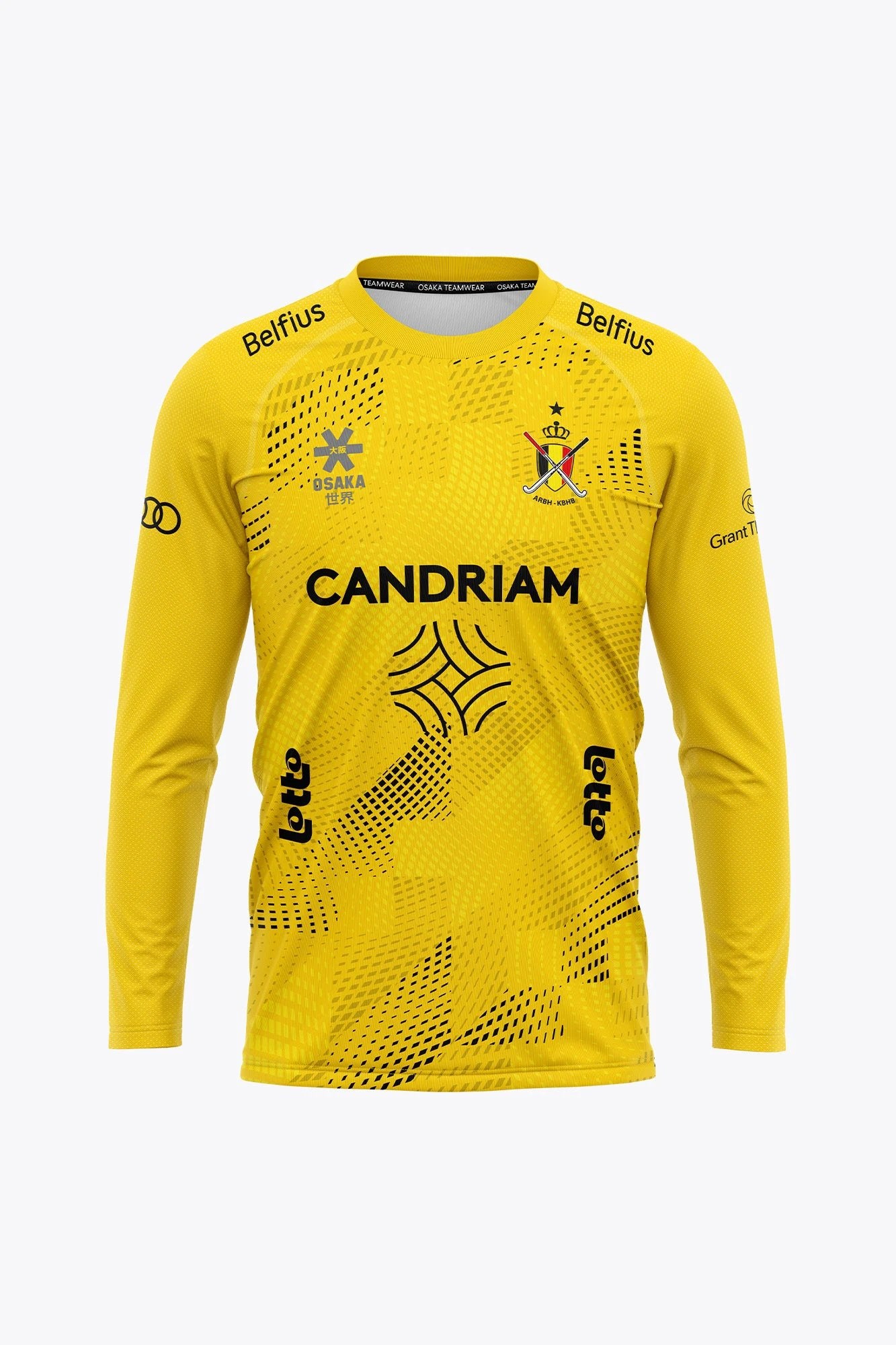 osaka-belgium-goal-keeper-tee-manica-lunga-uomo-giallo image 1
