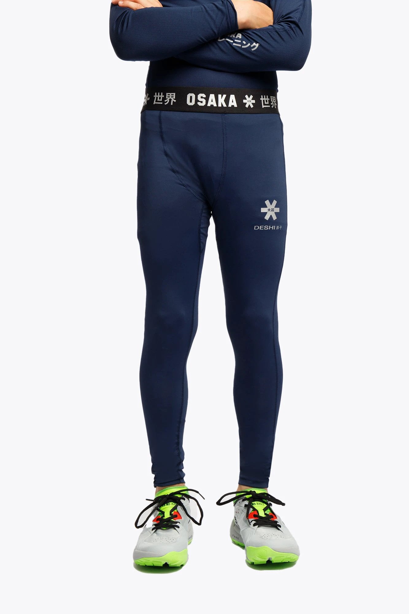 osaka-kids-baselayer-tights-leggings-termico-bambino-navy image 2